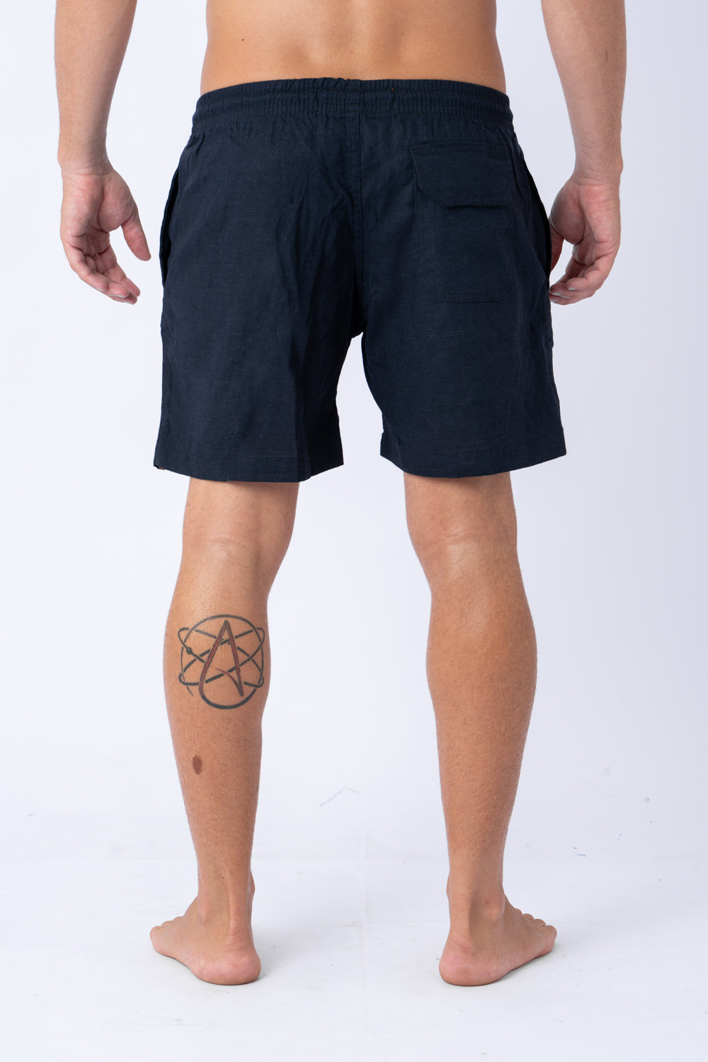 Short Linho Marinho