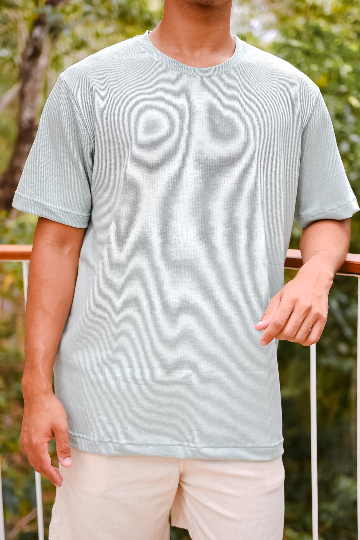 T-shirt Soft Texturizada Verde