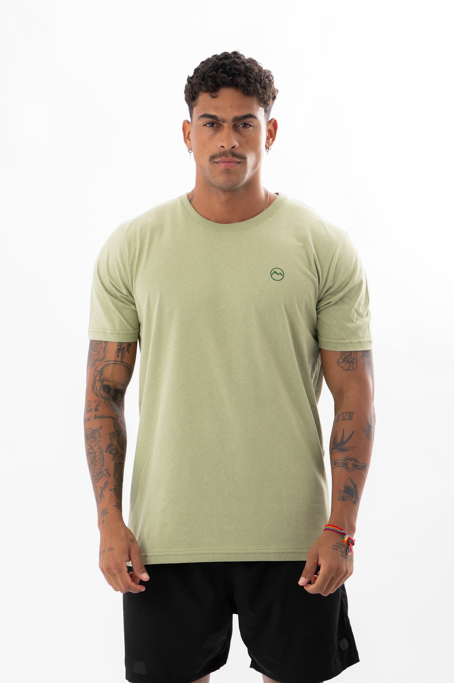 T-shirt Malha Premium Mountain Oliva EXPD