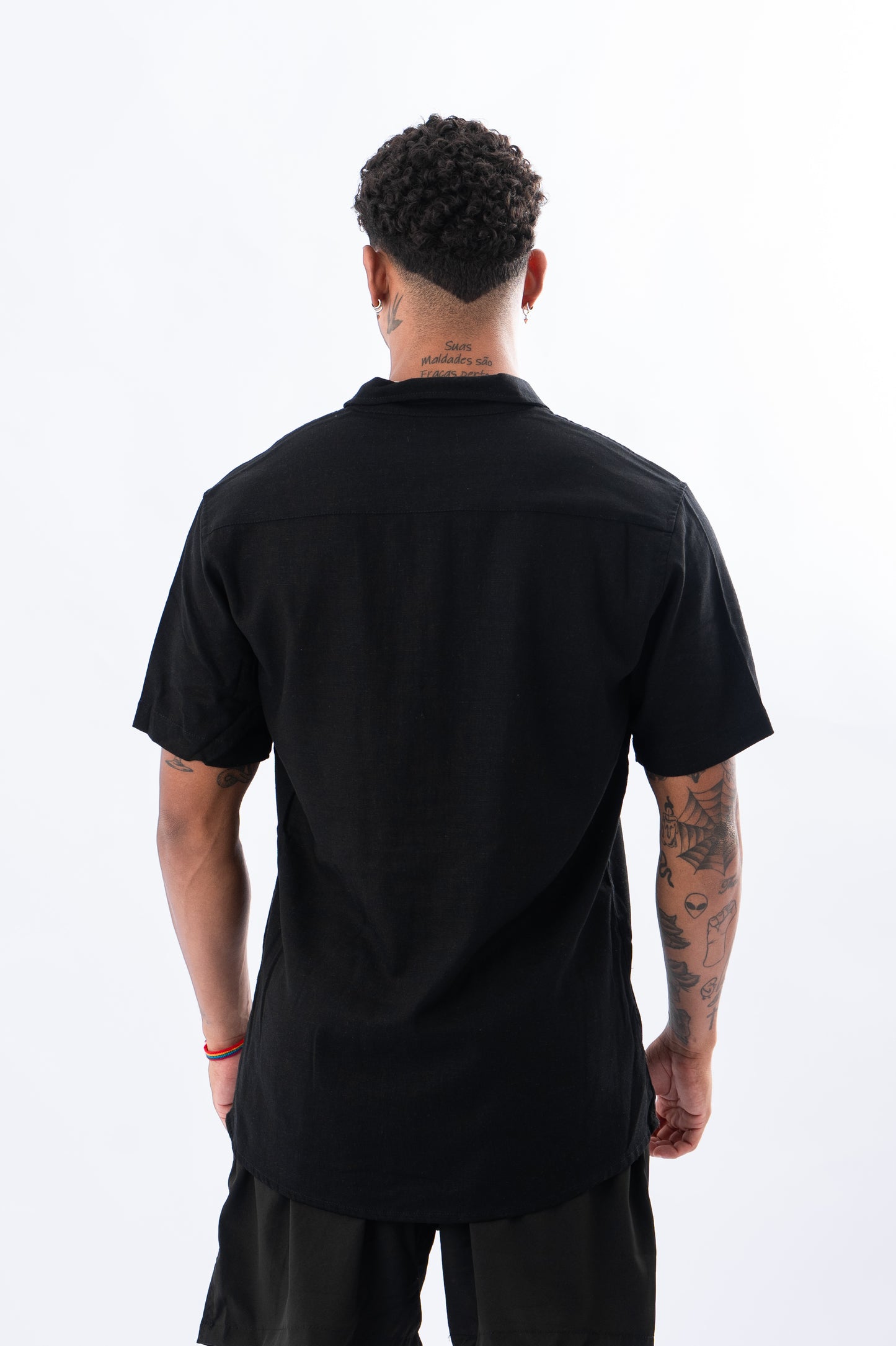 Camisa Social Mountain Preto