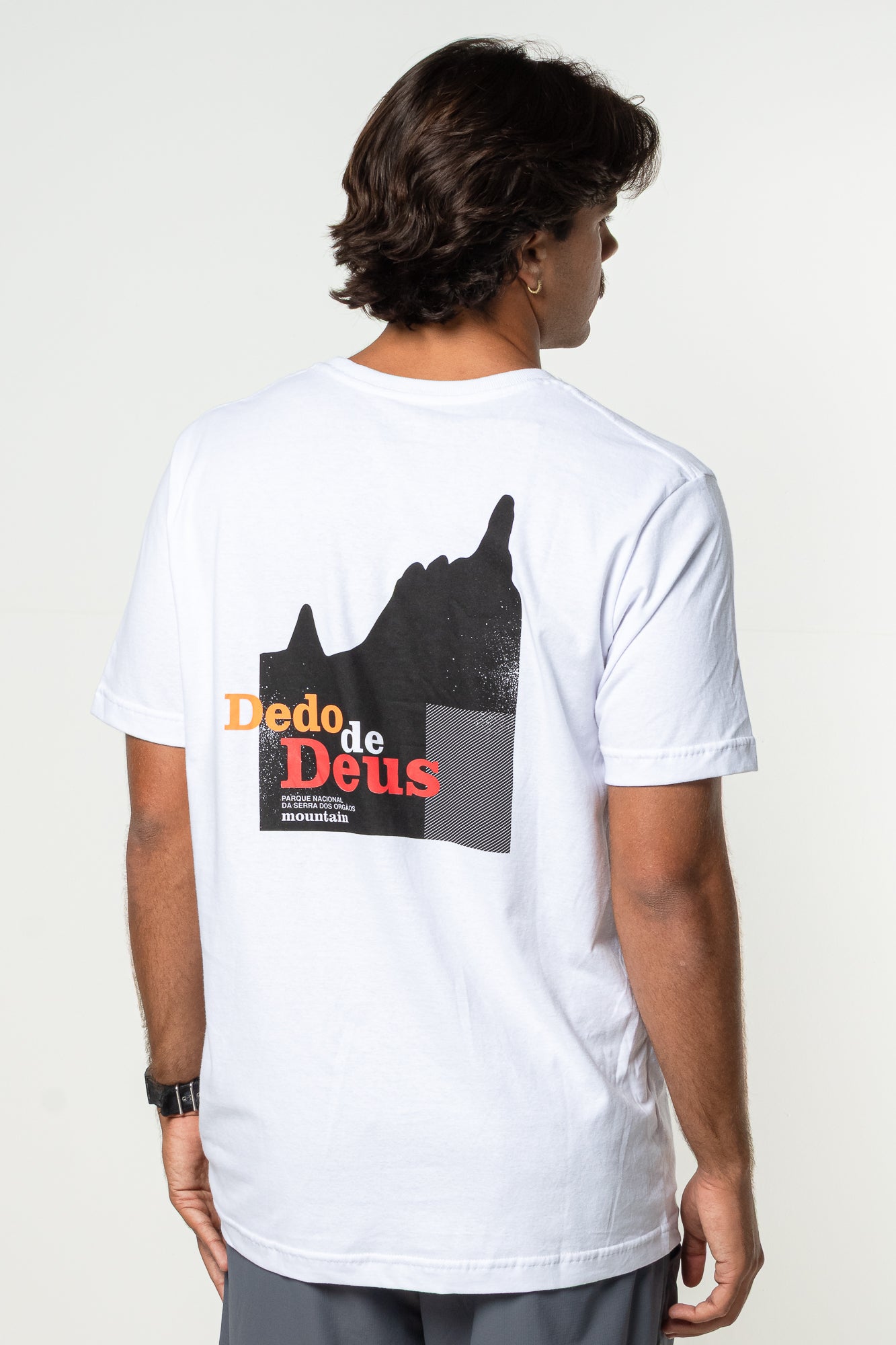 T-shirt Estampada Dedo De Deus