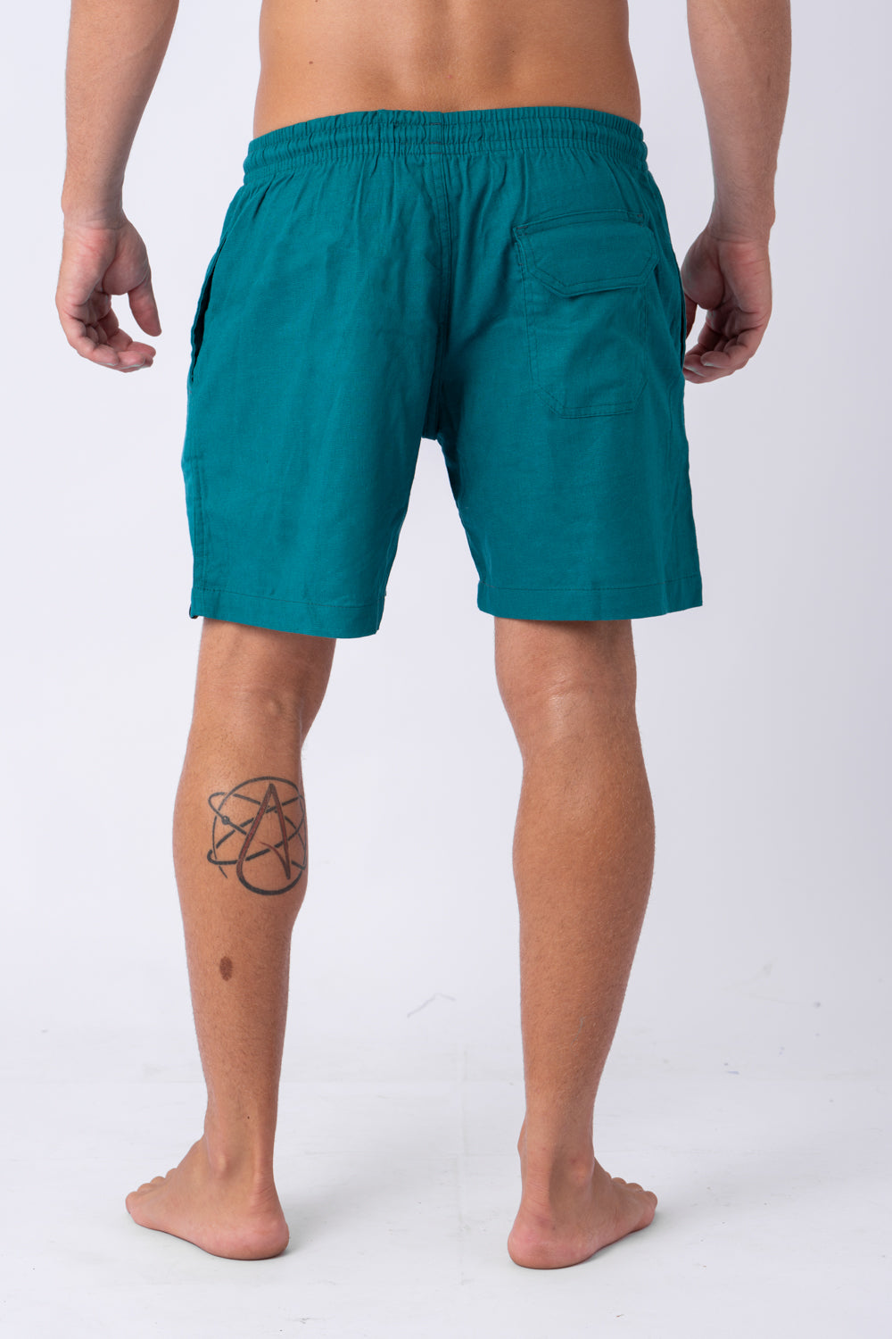 Short Linho Verde