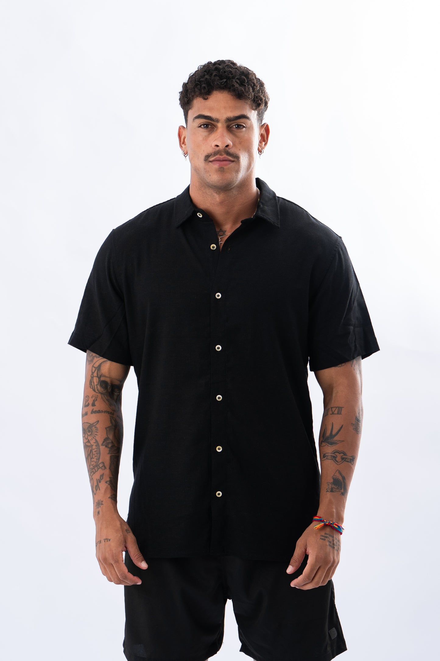 Camisa Social Mountain Preto