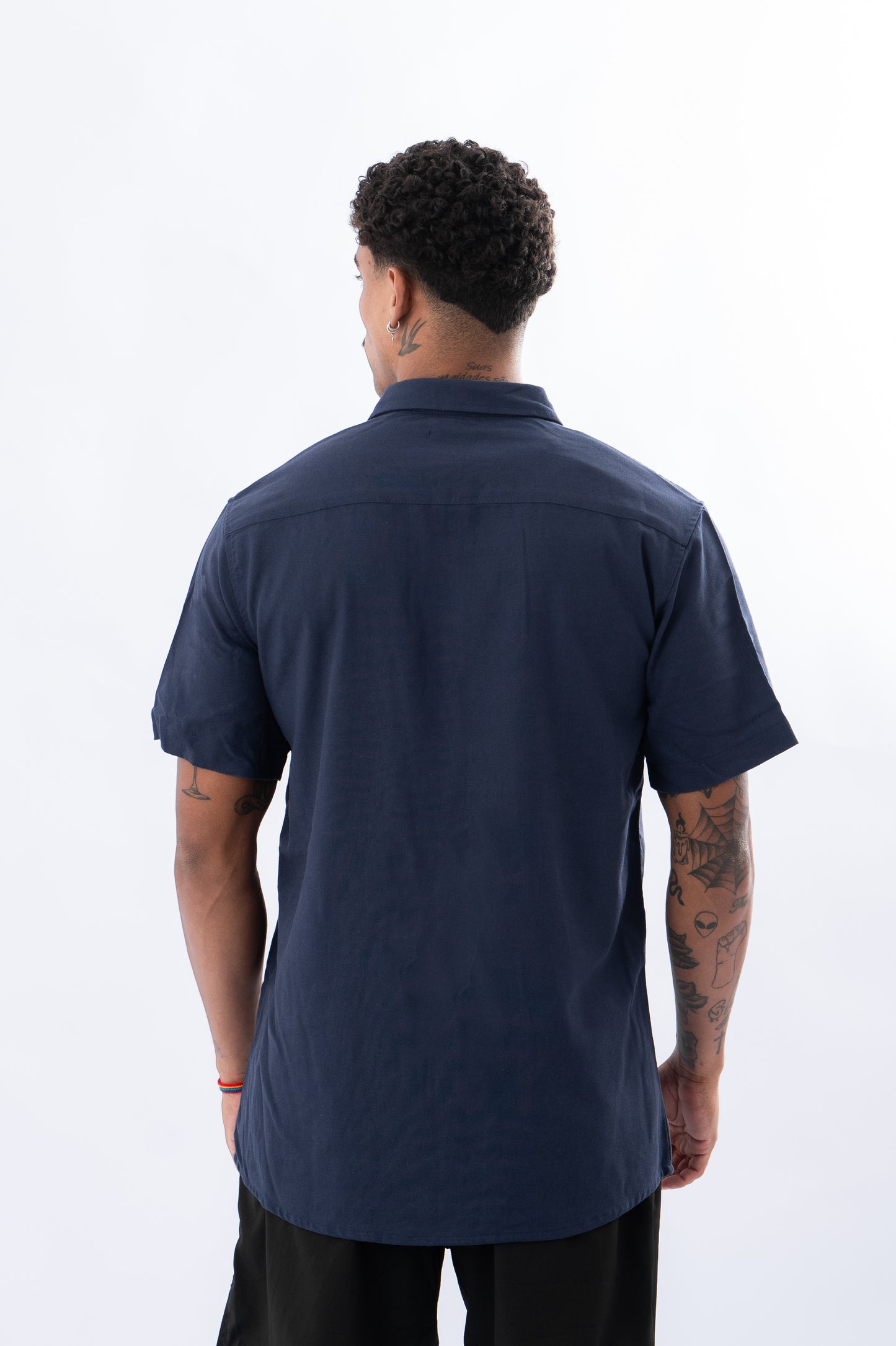 Camisa Social Mountain Marinho