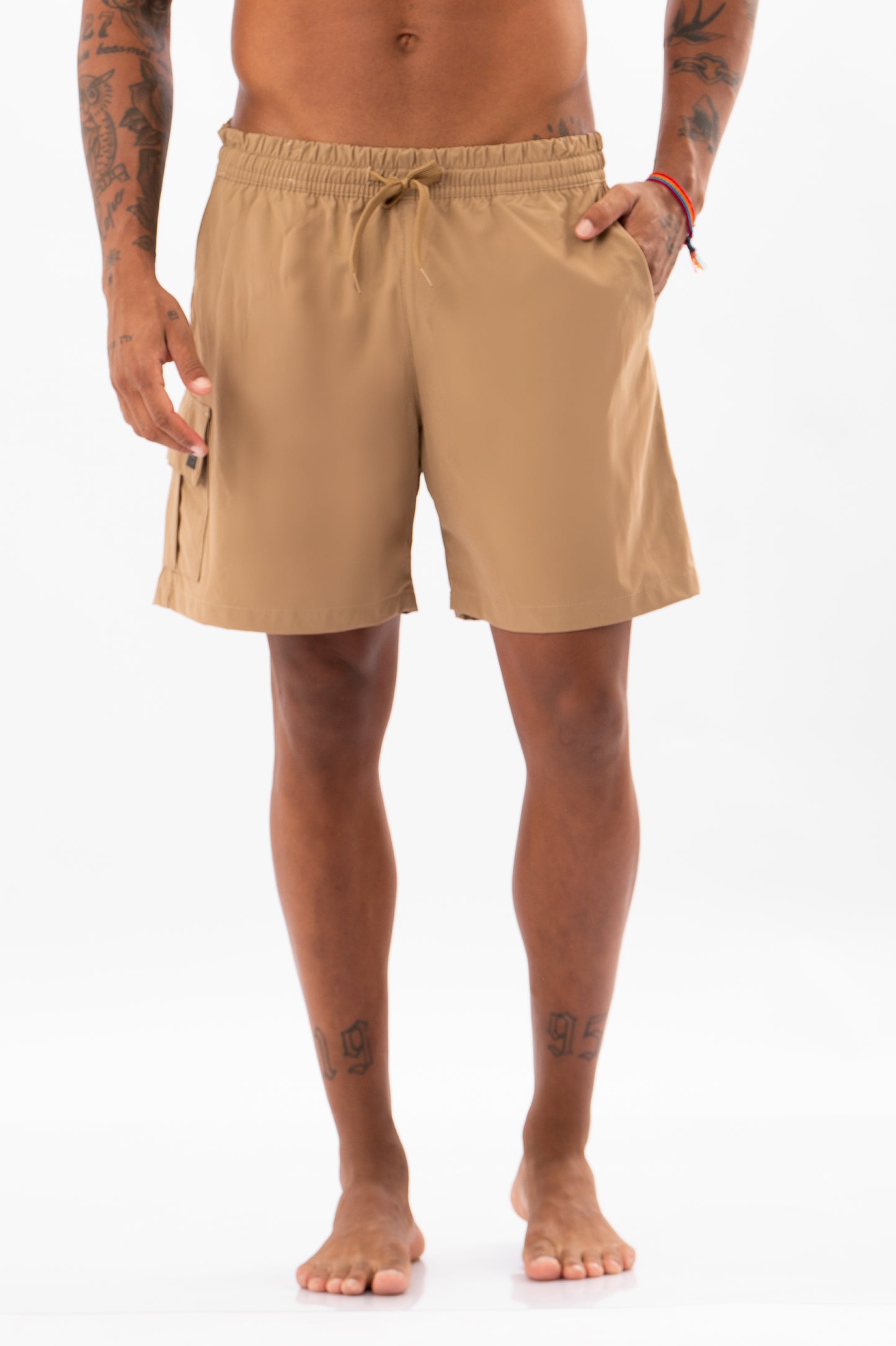 Short Cargo Ripstop Areia