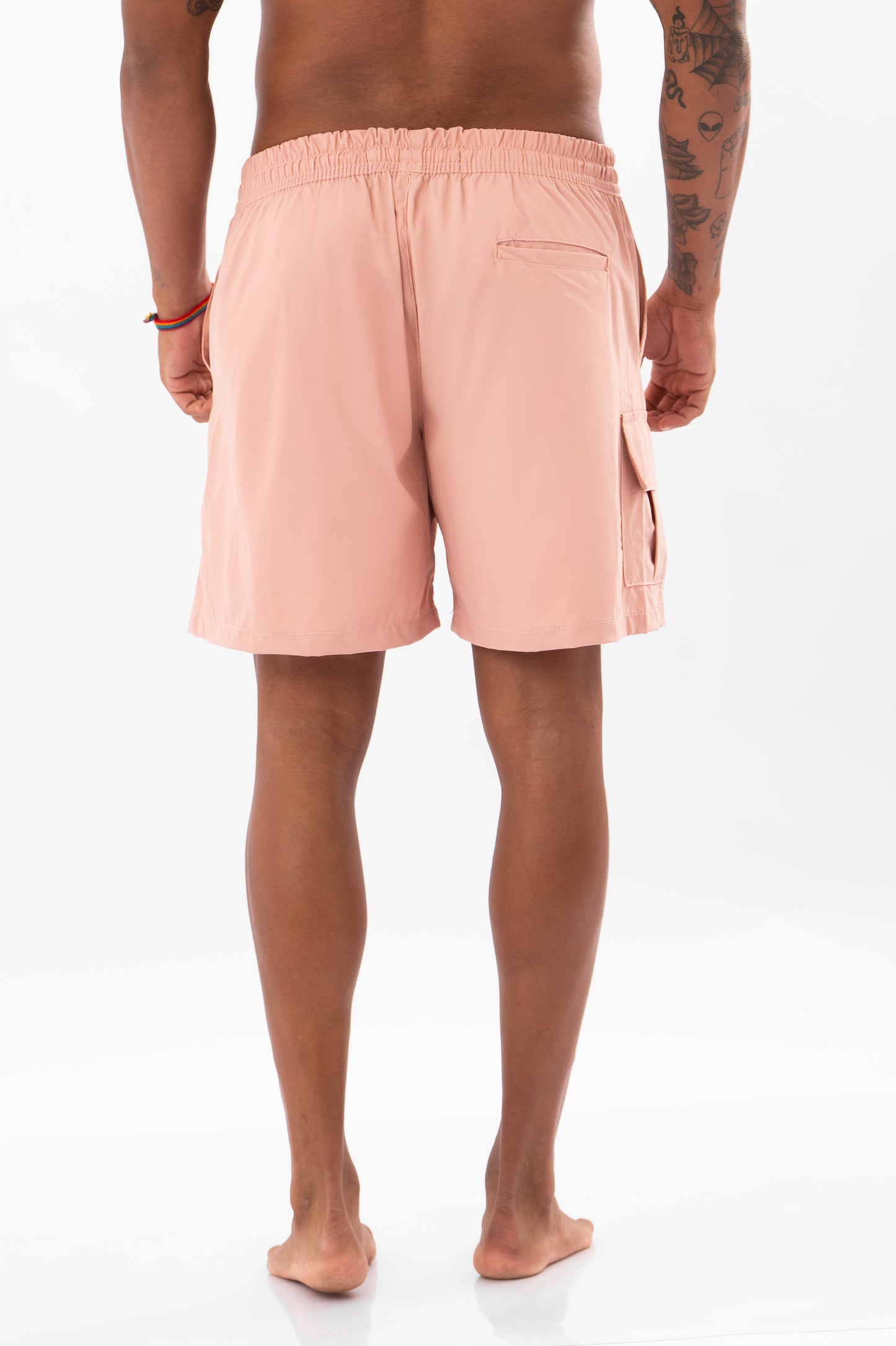 Short Cargo Ripstop Rose