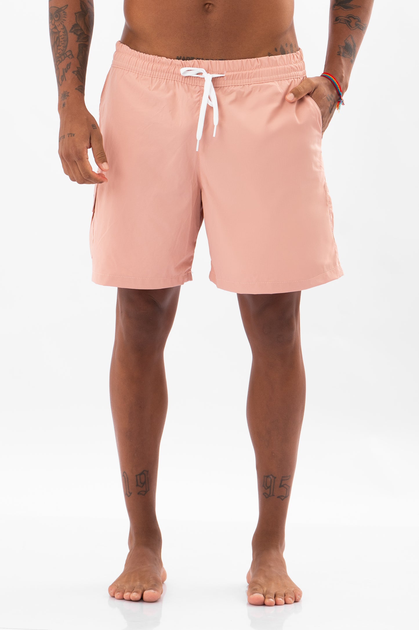 Short Cargo Ripstop Rose