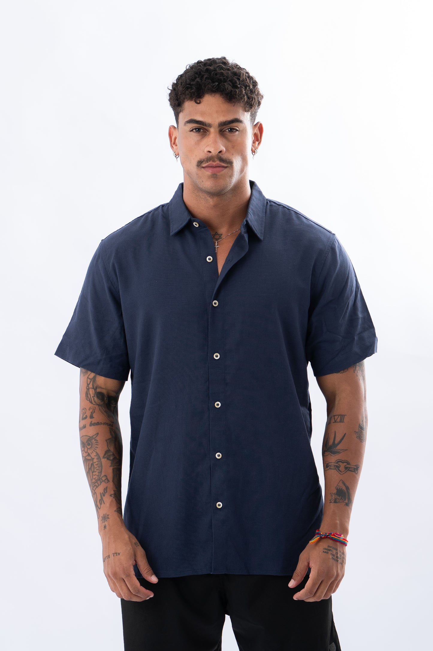 Camisa Social Mountain Marinho