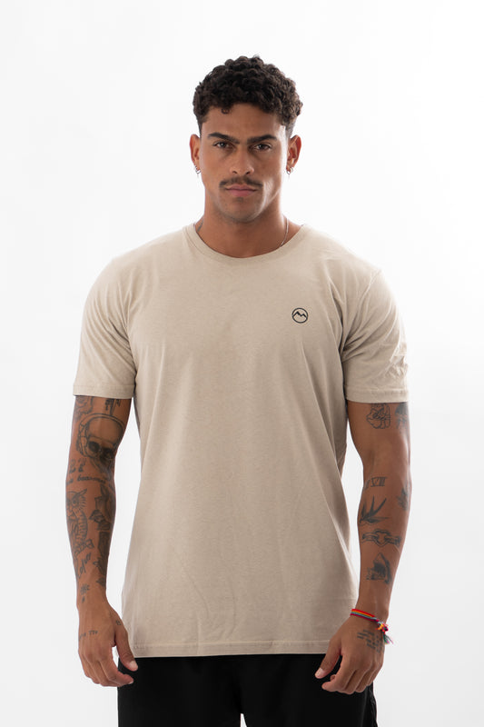 T-shirt Malha Premium Mountain Bege BK