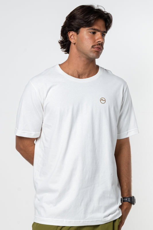 T-shirt Estampada Água e Sol