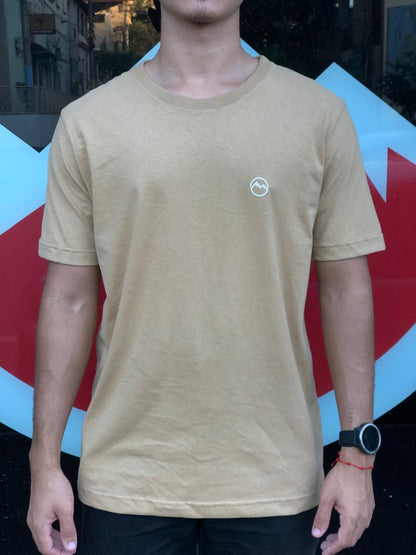 T-shirt Malha Premium Mountain Estampada Paisagem