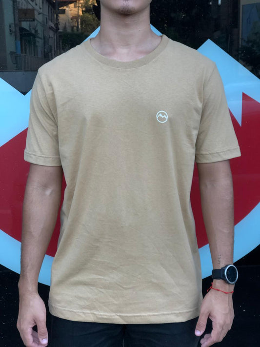 T-shirt Malha Premium Mountain Estampada Paisagem